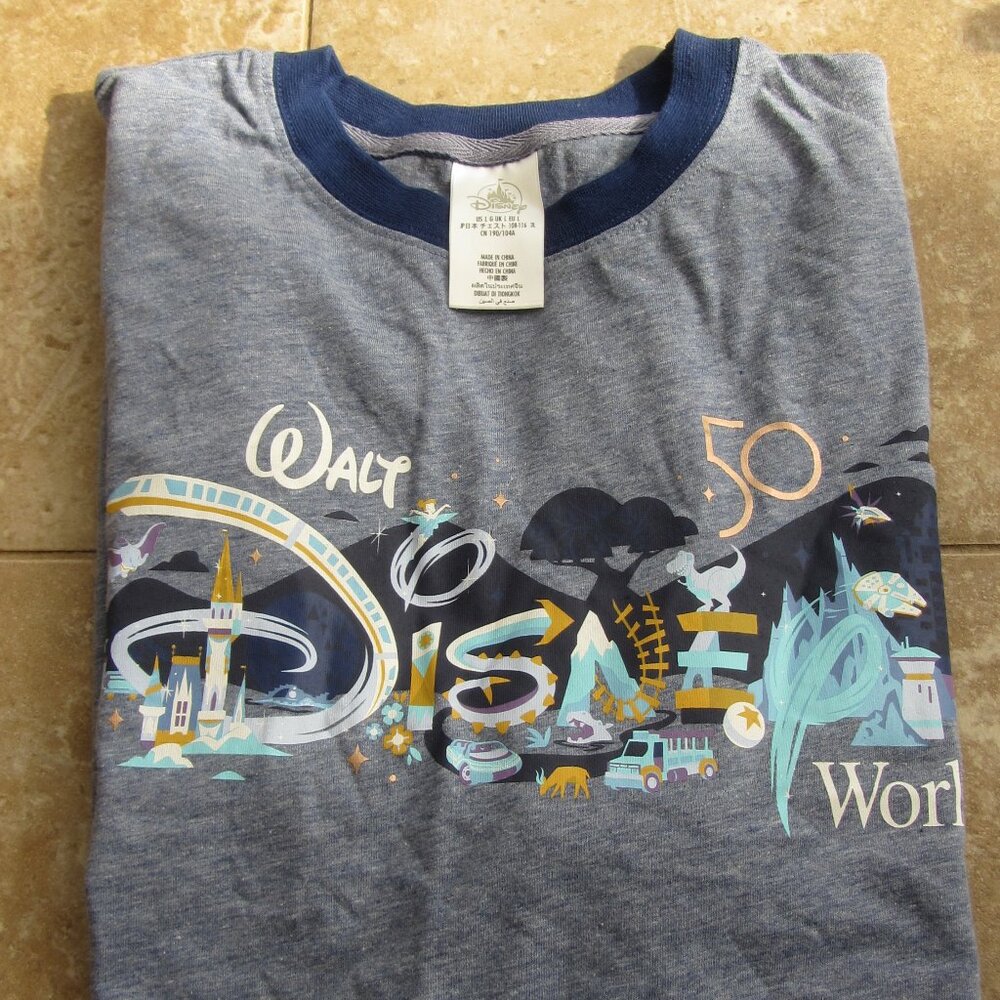 Walt Disney World 2021 50th Anniversary Crewneck T-Shirt